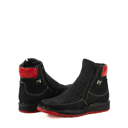 MACHO CUELLO DE TORO NEGRO ROJO