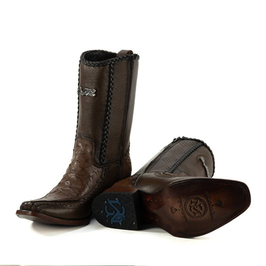 JEFE AVESTRUZ TABACO