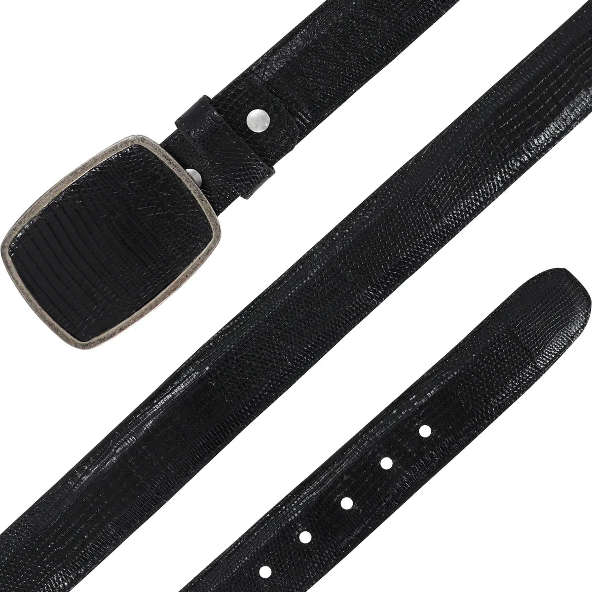 CINTURON HC PARA HOMBRE EN PIEL DE LIZZAR