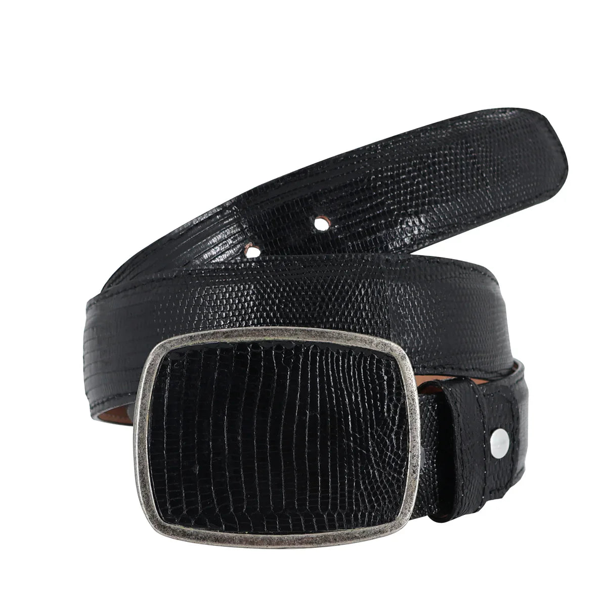 CINTURON HC PARA HOMBRE EN PIEL DE LIZZAR