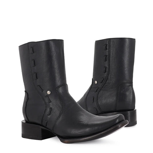 BOTIN VAQUERO ESTILO VEGAS NEGRO