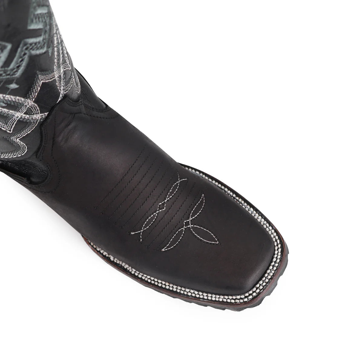 BOTA VAQUERA RODEO CRAZY SUELA TRUCK NEGRO