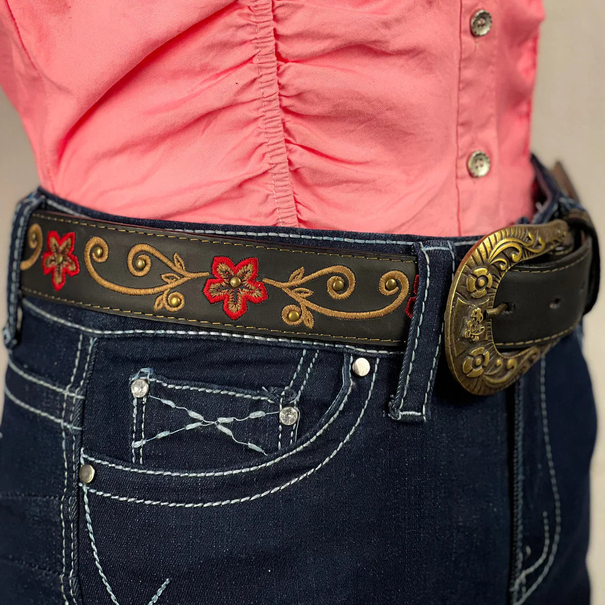 CINTO VAQUERO PARA DAMA MODELO ADORADA