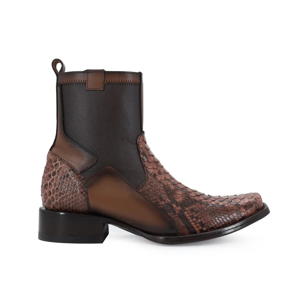 BOTIN EBAN DE PIEL PITON CAFE
