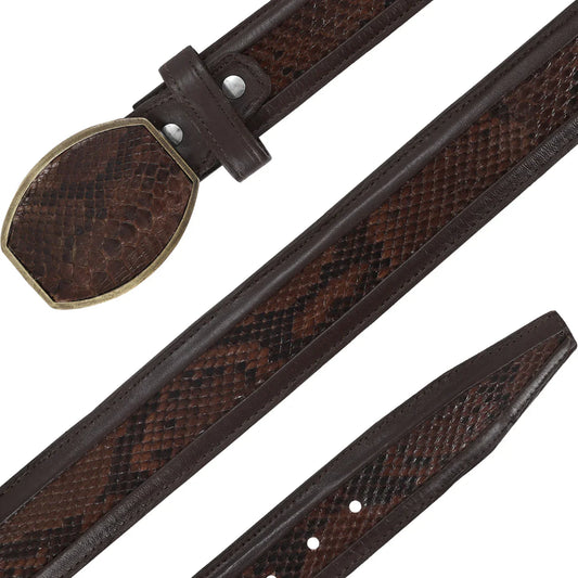 CINTURON HC PARA HOMBRE EN PIEL DE FLOTER