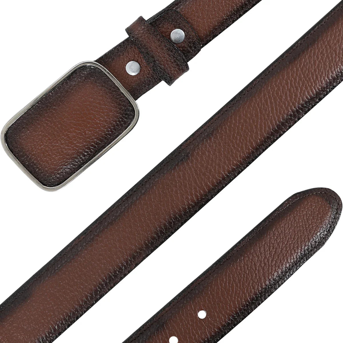 CINTURON HC PARA HOMBRE EN PIEL DE FLOTER