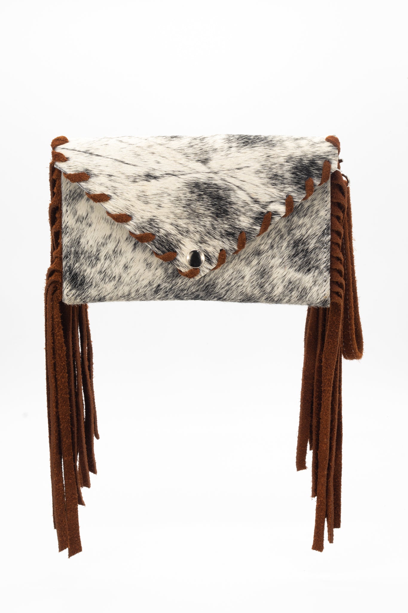 Bolso Mensajero Pelo de Vaca