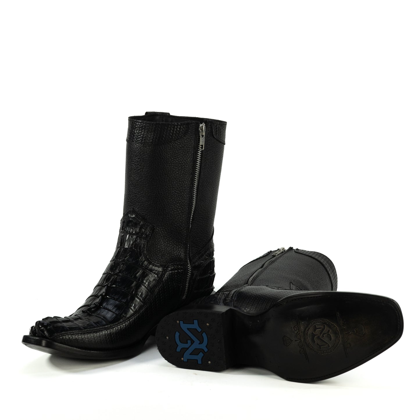 Orión Cocodrilo Cola Belly Negro