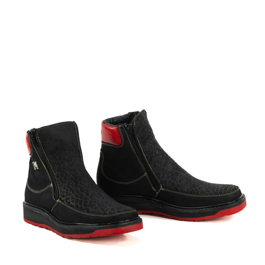 MACHO CUELLO DE TORO NEGRO ROJO