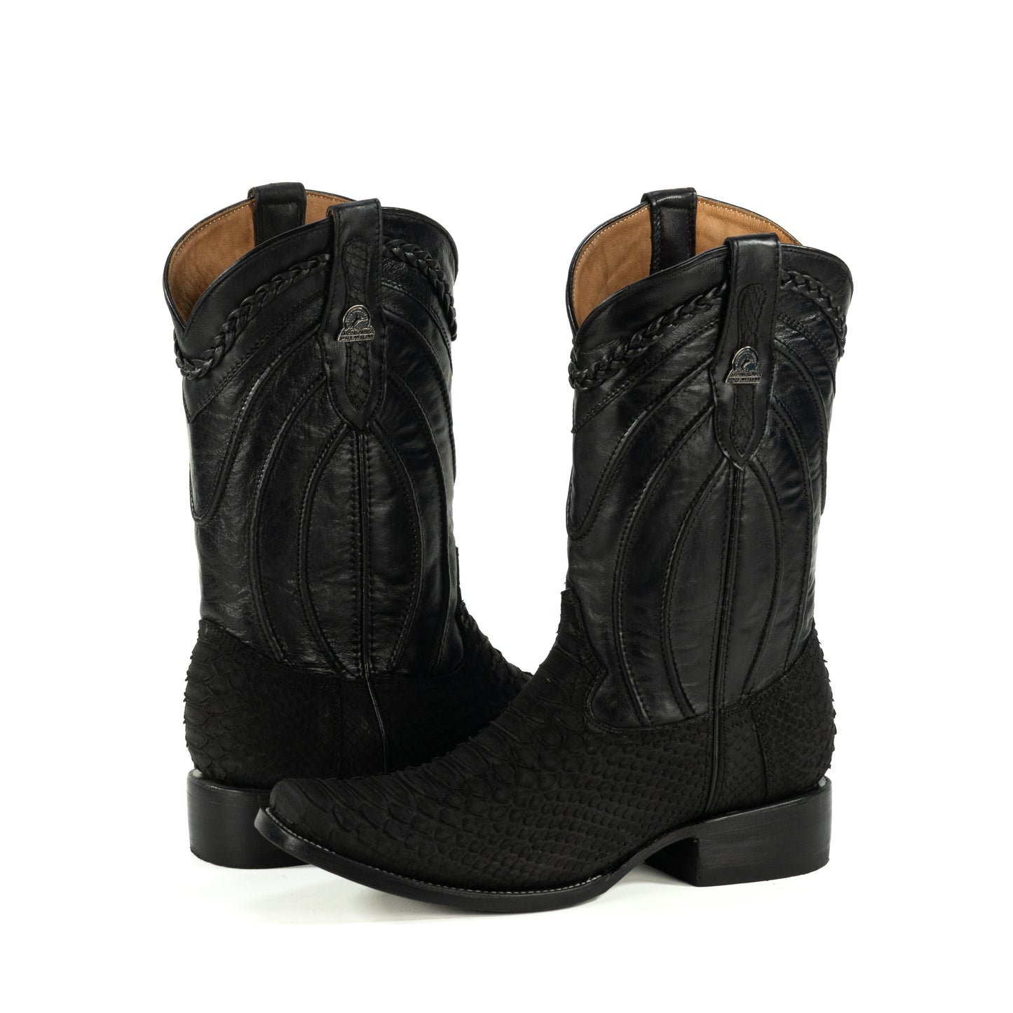 DUBAI PYTHON NOBUCK NEGRO