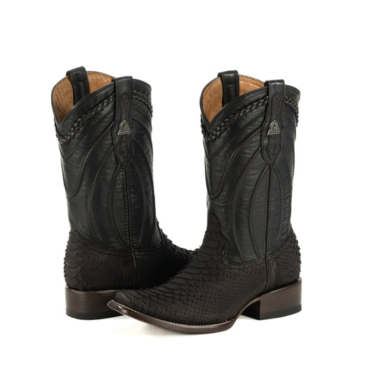 DUBAI PYTHON NOBUCK TABACO